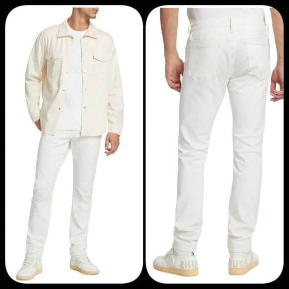 NWOT Frame L'Homme Atletic Slim-Fit Jeans Size 32 - Picture 1 of 11